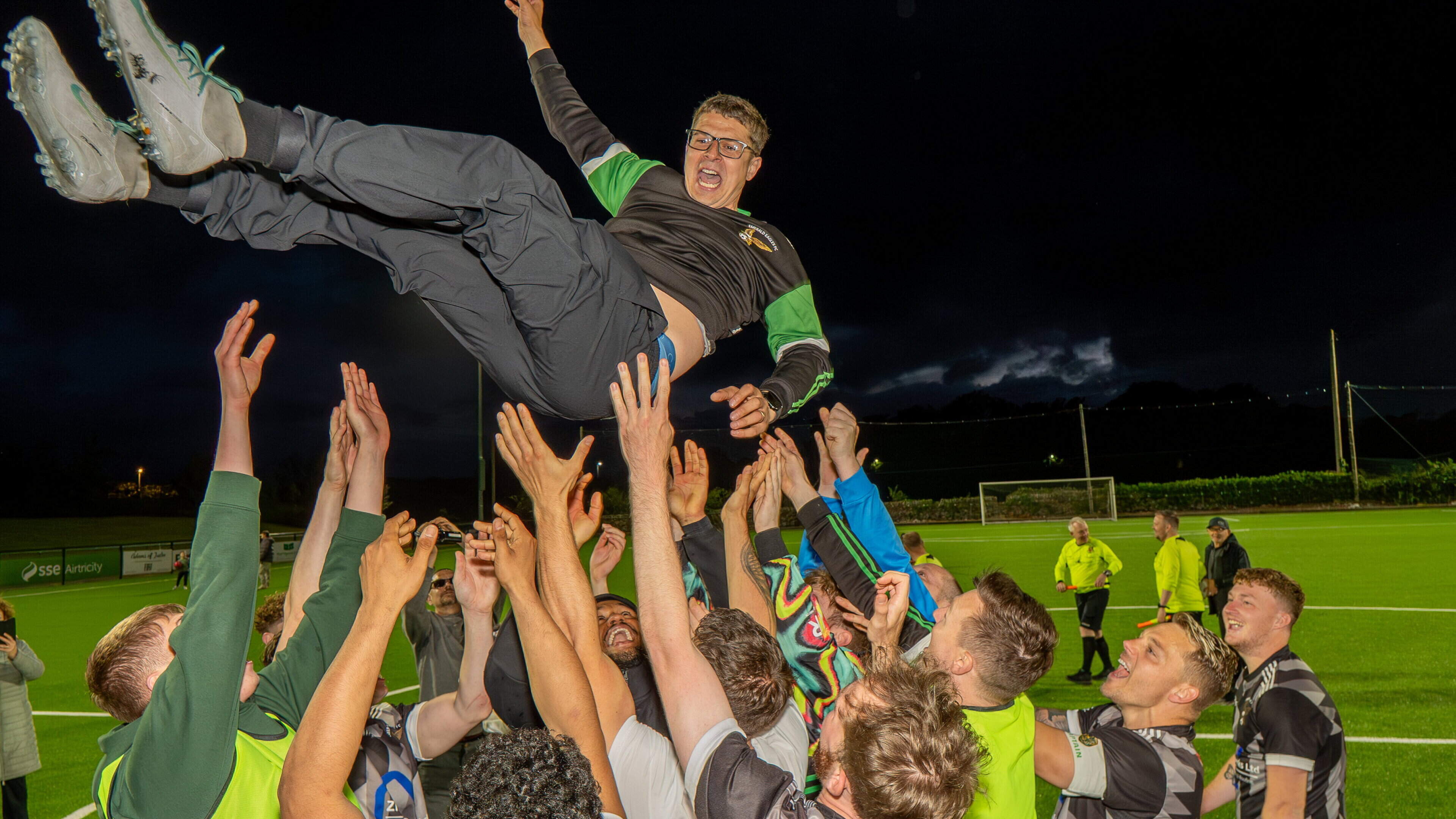 Kerry District League: Emerald Eagles cap famous treble with shoot-out cup win over Rattoo Rovers